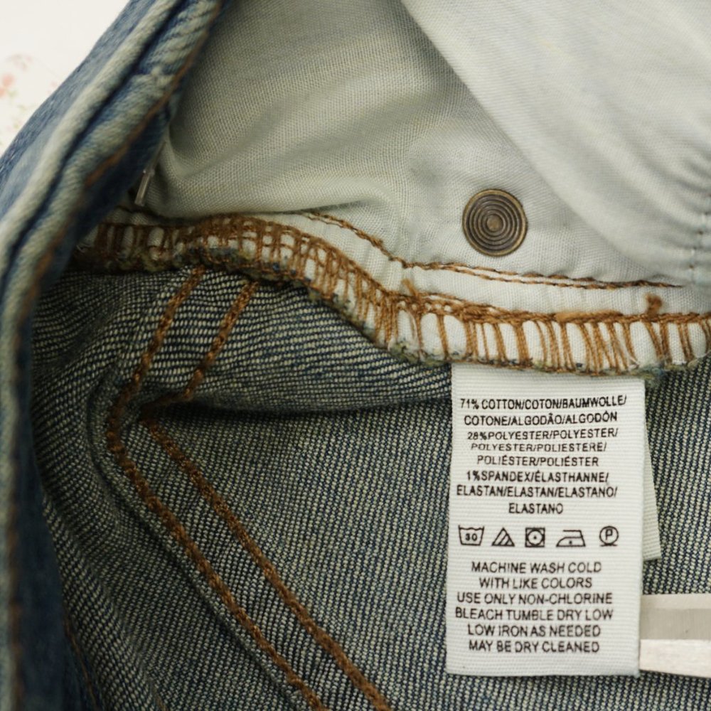 Free People Skinny Ripped Cropped Jeans 28 - Picture 4 of 8